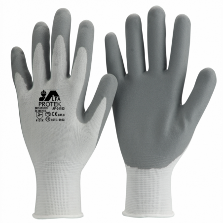 Gant nitrile nylon enduit mousse