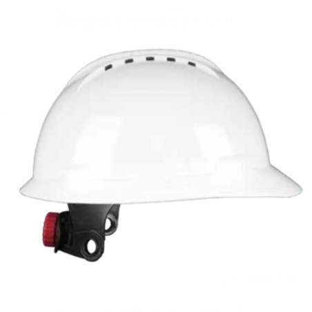 Casque sécurité Blanc (avec molette + textile)