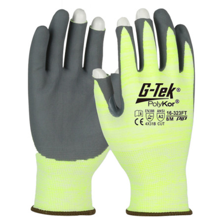 GANTS RÉSISTANTS AUX COUPURES G-Tek® PolyKor®HI-VIS