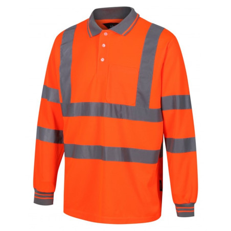 Vêtements de travail POLO À MANCHES LONGUES TPSL02 HV