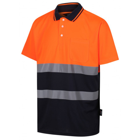 Vêtements de travail POLO CONTRASTÉ TPS03 HV