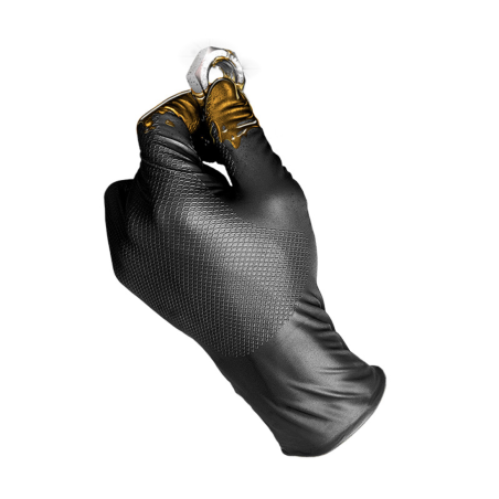 Gants nitrile Grippaz 246/OR - Poids lourds, 6 MIL