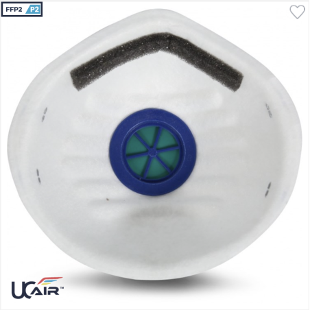 Masque FFP2 coque - Livraison sur tout le Maroc
