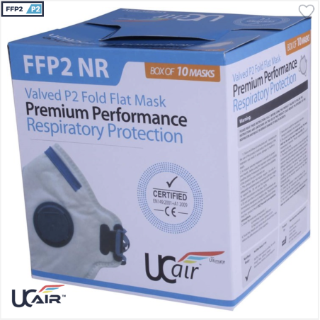 Masque FFP2 pliable - Livraison sur tout le Maroc