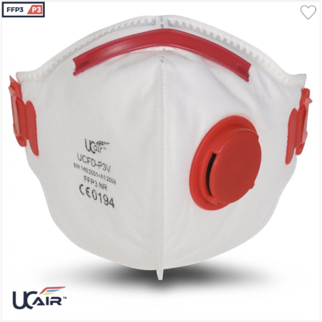 Masque FFP3 pliable - Livraison sur tout le Maroc