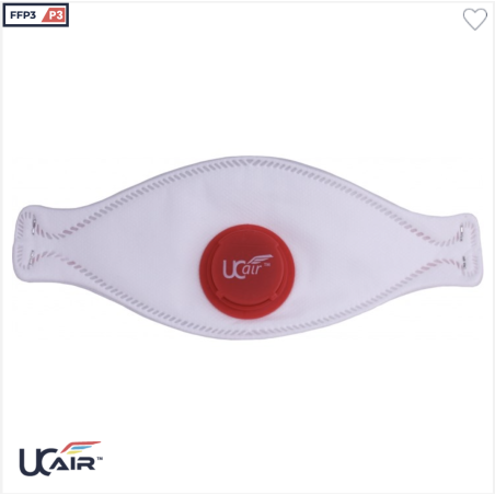 Masque FFP3 pliable (3 plis) - Livraison sur tout le Maroc