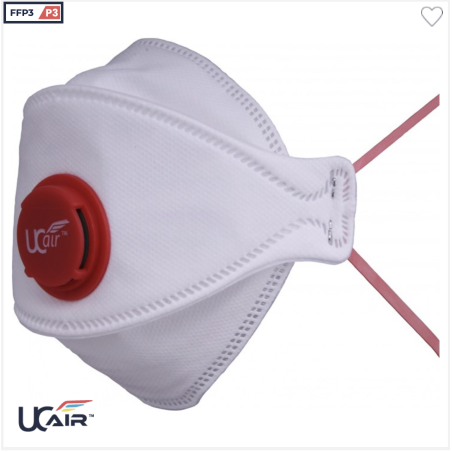 Masque FFP3 pliable (3 plis) - Livraison sur tout le Maroc