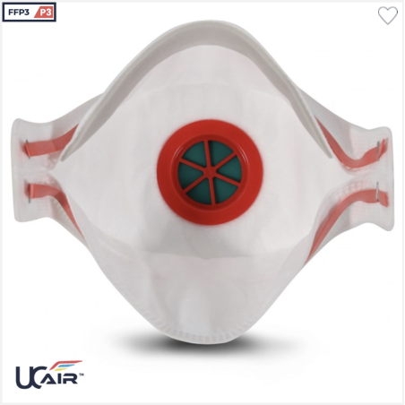 Masque FFP3 pliable (3 plis) - Livraison sur tout le Maroc