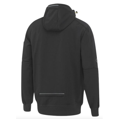 SWEAT DE TRAVAIL À CAPUCHE EN POLAIRE ZIPPÉ AVEC DOUBLURE SHERPA