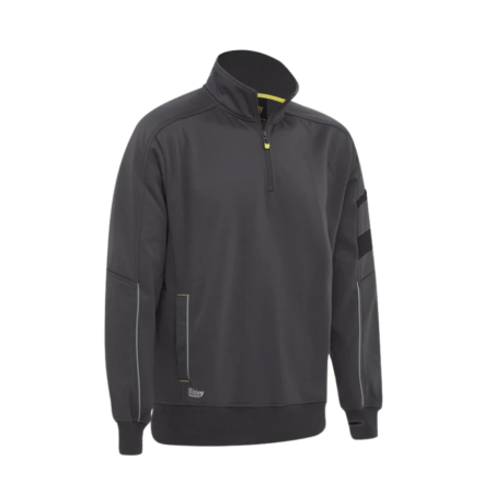 PULL POLAIRE DE TRAVAIL 1/4 ZIP AVEC DOUBLURE SHERPA