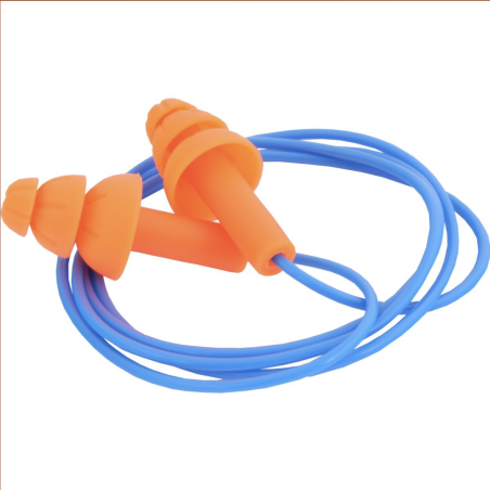 Boîte de bouchons d'oreille réutilisable cordé (SNR 29)